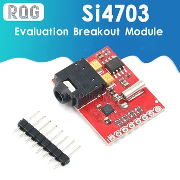 Si4703 RDS Rádio FM Tuner Hodnocení Breakout Modul Pro Arduino AVR PIC ARM Radio Data Služby Filtrování Nosič Modulu