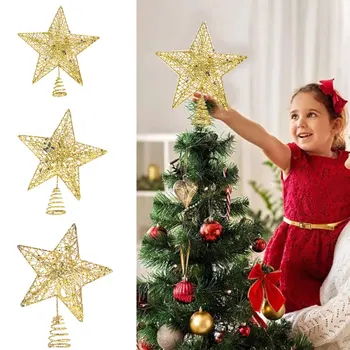 Vánoční Strom Top Star Noël Dekorace Vánoční Strom Ozdoby Ozdoby Pro Domácí Party Navidad Dekorace Nový Rok 2023