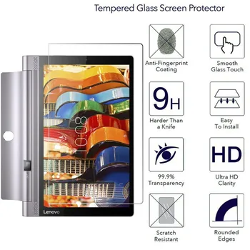Full Screen Protector Pro Lenovo YOGA Tab 3 10 YT3-X50F Tvrzené Sklo YOGA Tablet 3-X50F YT3-X50F/X50M Tablet Skla ZA0H0064US