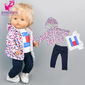 Nenuco Panenka oblečení dolů kabát Fit 40cm narozené dítě panenku Ropa Y Su Ségra oblečení dívka dárky, hračky, oblečení