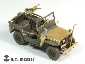 Tamiya 35219 1/35 ET Model E35126 druhé světové VÁLKY NÁS Willys MB Jeep Detail Up Set Model Budovy