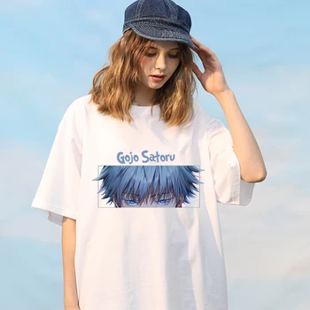 Jujutsu Kaisen T-shirt Top Ležérní Tričko Letní Dámské Trička Harajuku Tee Tričko Oblečení