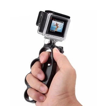 Pro GoPro Hero 10 9 8 7 6 5 Ruční Držák pro Yi 4K Sjcam Eken DJI OSMO Akční Kamera Go Pro Pohodlné Kloubu Prstu Grip