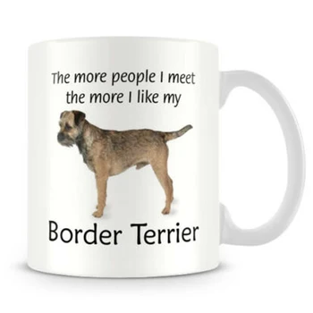 Funny Pes Hrnek - Jsem Jako Můj Border Teriér - Skvělý Dárek