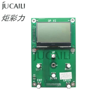 Jucaili Eco solventní tiskárny 6 tlačítek klávesnice s obrazovkou pro epson dx5/dx7/xp600/5113 pro Senyang jeden šéf představenstva kit