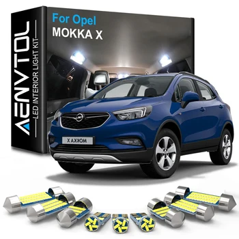 AENVTOL Canbus Pro Opel MOKKA X 2012 2013 2014 2015 2016 2017 2018 2019 Auto Příslušenství, Vnitřní Lampa LED Auto Dome Světlo Kufru
