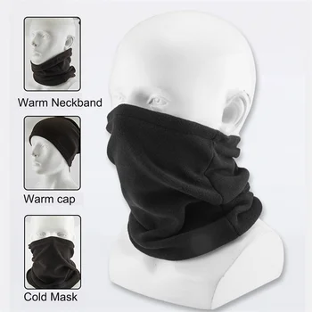 Zimní Fleece Studené Cap Větruodolný Běh Sportovní Šátek Maska Na Obličej Kempování, Pěší Turistika Krku Teplejší Cyklistické Pokrývky Hlavy Teplé Na Koni Maska
