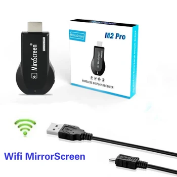 Mirascreen M2 Pro TV Stick Wifi Display Přijímač Stream Obsazení Anycast DLNA, Miracast, Airplay Zrcadlení Obrazovky Android TV Dongle
