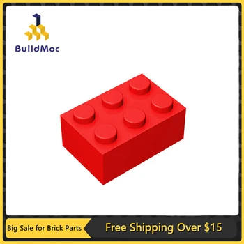 10ks MOC 3002 Brick 2 x 3 Dlaždice Díly, Stavební Bloky Částice DIY Děti Mozek Hry Assmble Hračka Dárek k Narozeninám
