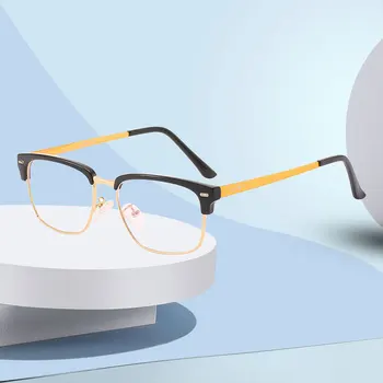 Super Lehký Rám ze Slitiny Brýle, Plný Ráfek, Optické Brýle Muži a Ženy Styl Obdélníkové Brýle