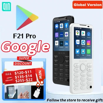 Qin F21 Pro Google Store Android 11 Mini Mobily MTK6761 3GB 32GB LTE Mobilní Telefon 2.8