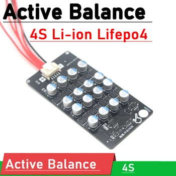 4S 5A Lithiová Baterie Active Balance Board Kapacitní baterie přenos Energie Balancer PRO BMS Li-ion Lifepo4 3.2 V, 3.7 V CELE