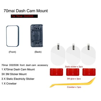 původní 70MAI držák 70mai Dash Cam Držák Pro 70mai Dash Cam Pro D02 Lite D08 70mai Lite D08 CPL Filtr
