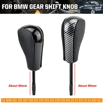Automatické V Krátkých Dlouho, Gear Stick Auto Gear Shift Knob Pro BMW E81 E82 E87 E90 E91 E92 E93 E36 E38 E39 E46 Z4 Z3 E53 E60 X5 X3