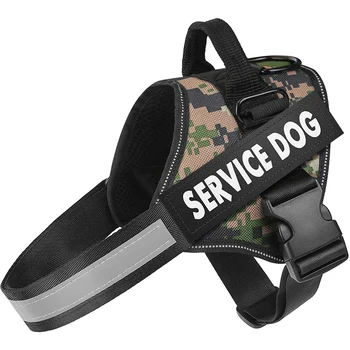 Osobní Psí Postroj 3M Reflexní Nastavitelný Ne-Pull Pet Postroj Vesta pro Malé a Středně Velké Psy s Přizpůsobené Produkty