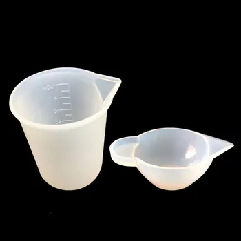Užitečné DIY crystal epoxy dávkovací poměr silikagel odměrka 100 ml odměrky zbarvení cup odměrky mohou být znovu použity