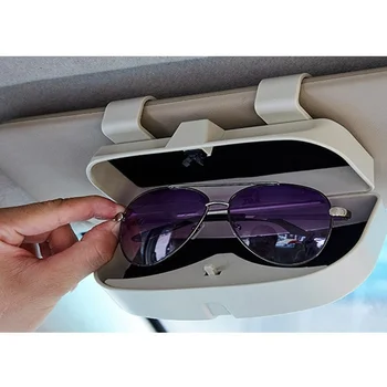 Auto Brýle Případě Brýle Úložný Box 3 Barvy Auto Interiérové Doplňky Brýle Držák Sluneční Clony Automobilů 39mm, tloušťka