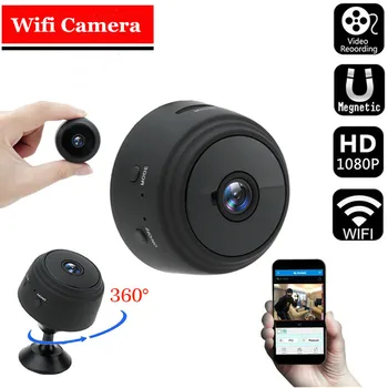 Původní 1080P HD A9 IP Mini Kamera Bezdrátová Wi-fi bezpečnostní dálkové ovládání dohled noční vidění, mobilní detekce fotoaparát