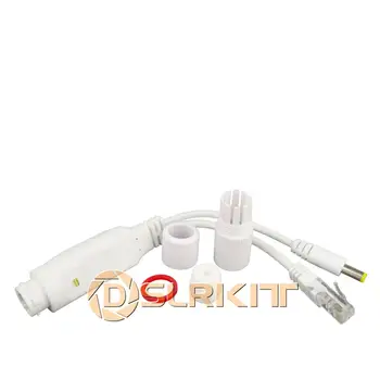 DSLRKIT DC18V-60V na 12V Buck converter Pasivní PoE Splitter Kabel Power Over Ethernet