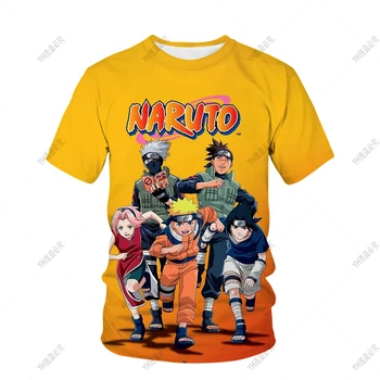 Chlapecké Naruto Zombie Animace T-shirt - Naruto Želva dětské Módní tričko Velký Had Pilulka Tisk Letní Chlapecké Tričko