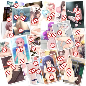 10/30/50/100ks Dospělých Anime Hentai Sexy Waifu Bunny Girl Suncensored Nálepky, Kufr Notebook, Obtisky Graffiti Nálepka Hračky, Dárky