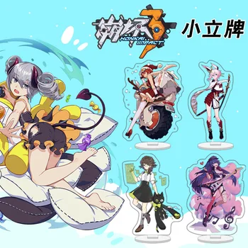 10CM Anime Hry Honkai Dopad 3 Akrylové Stojan Model Cosplay Kiana Yae Sakura Anime Stand Obrázek Akční Obrázek Sběratelskou Hračky