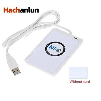 RFID Čtečka čipových Karet Kopírky Spisovatel Duplikátor Zapisovatelné Kopírování USB S50 13.56 mhz ISO/IEC18092 NFC ACR122U Dropship