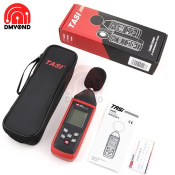 TA8151 Digitální Měřič Hluku Tester Zvuk Detektoru Decibel Monitoru 30-130dB Audio Měřící Přístroj Alarm