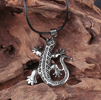 2020 nové módní gecko kovový přívěšek náhrdelník muži a ženy slitiny odlévání zvířecích náhrdelník Ženy Šperky velkoobchod