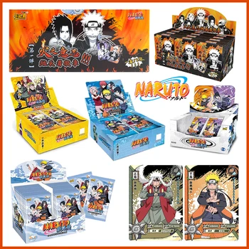 NARUTO, Sasuke, Naruto, Hinata KAYOU Bronzový Anime postavy kolekce Herní karty, hračky pro Děti Vánoční dárek k Narozeninám