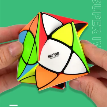 3x3 Puzzle Cube Profesionální Magnetický Rychlost Kostka, Magic Cube, Puzzle, QiYi Super Ivy Super Gear Rohu Mastermorphix Dítě, Děti, Hračky