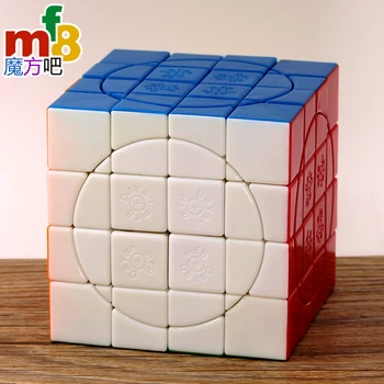 Dayan Magic Cube mf8 Blázen v3 4x4x4 Velký Kruh Profesionální Vzdělávací Hra 4x4 Speciální Vrstva Uvnitř Kruhu Stickerless Puzzle