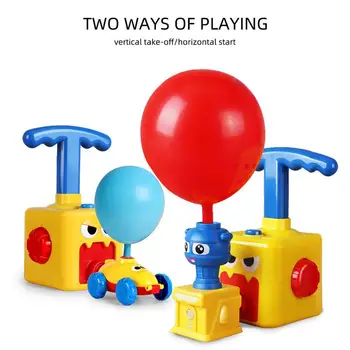Sexy Hračky Vzdělávací Vědy Power Balón Auto Montessori hračky Experiment Hračka, Zábava Inerciální Odpalovací Věže Auta, Hračky pro Děti Dárek