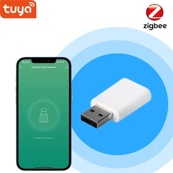 Tuya Inteligentní Život Zigbee 3.0 Repeater ,Gateway Rozbočovač USB Signál Extender ,Mini Design, Zigbee Booster Rozšířit Nabídku Připojení