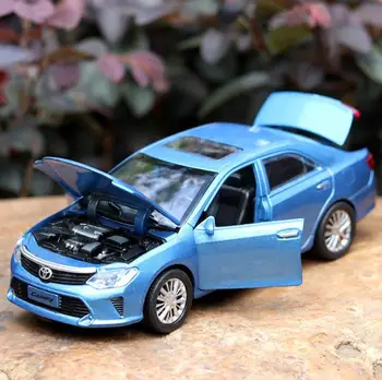 Vysoké simulace Toyota Camry,1:32 slitiny vytáhnout zpět, model auta diecast kovové hračky vozidel sound&light collection model,velkoobchod