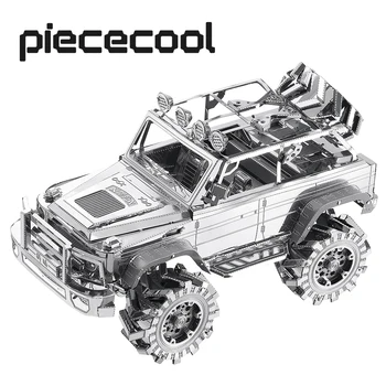 Piececool Model Stavebnice Vozidla SUV Off-Road 3D Puzzle Metal Puzzle DIY Sady pro Dospívající Hlavolam Kreativní Dárky