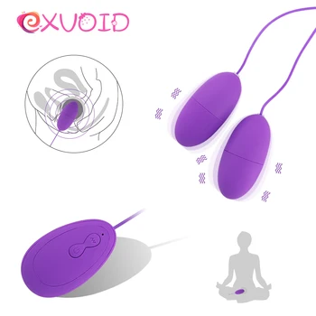 EXVOID Dálkové Ovládání G-Spot Masér Sexuální Hračky pro Ženy, Vibrátory pro Ženy, Vejce Vibrátor 20 Frekvence stimulovat Klitoris