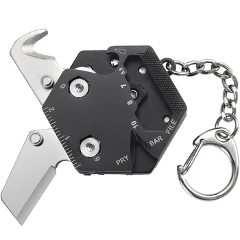 Šroubovák Multifunkční Šestihranné Mince Venkovní EDC Nástroj Hexagon Skládací Mince Nůž Pocket Fold Mini coltellem Zařízení Pee