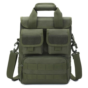 Venkovní Taktické Kabelka A4 Školní Taška Dojíždějící Tašky přes Rameno Army Camouflage Maskovací Messenger Bag pánská Taška Nástroj