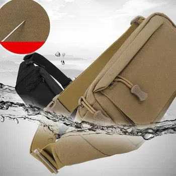 Venkovní Módní Taktické Maskovací Nepromokavá Prodyšná Malá Ledvinka Pro Unisex Lezení Mobilní Telefon Tašky Příslušenství
