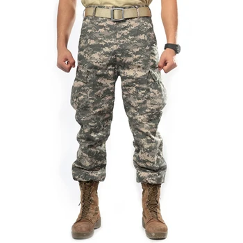 Taktické Kamufláž Muži Vojenské Kalhoty ACU Army Venkovní Vojenské Bojové Kalhoty Oblečení Oblek Podzimní a zimní Pánské kalhoty