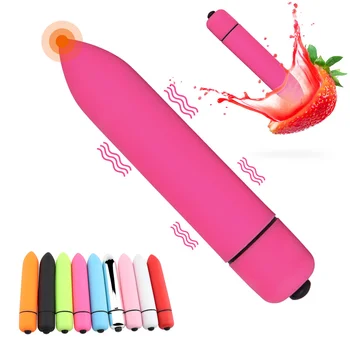 10 Speed Mini Bullet Vibrátor Vibrátor Ženské Masturbace Klitoris Stimulátor Masážní Vibrátory Sex Hračky Pro Ženy Dospělý Produkty