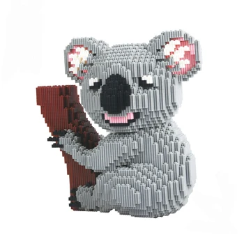 Koala Magie Stavební Bloky Zvířecí Postavy 6742 Model Micro Sestaven Cihly Hračky Pro Dárek K Narozeninám