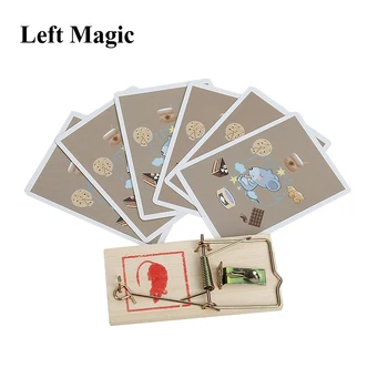 Pasti Na Myši Najít Karty Predikce Zblízka Street Magic Triky Proroctví Seach Hrací Karty Magic Rekvizity Iluze, Mentalismu