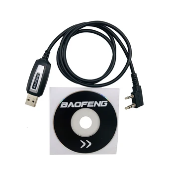 Baofeng USB Programovací Kabel CD s Ovladači Pro UV-5RE UV-5R Pofung UV-5R uv5r 888S UV-82 UV-10R Two Way Radio Walkie Talkie