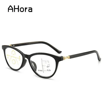 Ahora Anti Blue Light Progresivní Multifokální Brýle Na Čtení Kočičí Oči Prebyopia Brýle Muži Ženy Dalekozrakosti Brýle Unisex