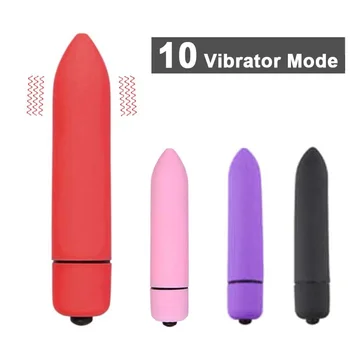 Bullet Vibrátor pro Ženy, Vibrační G Spot Intimní Zboží Vibrační Mini Masážní strojek na Klitoris Simulátor Pochvy 10 Speed Sex Hračky