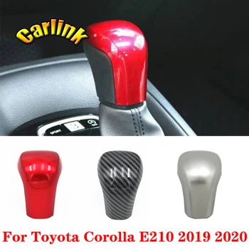 Pro Toyota Corolla E210 2019 2020 ABS Plast červené Auto řadicí páky rukojeť, kryt střihu, Nálepka, Car styling Příslušenství 1