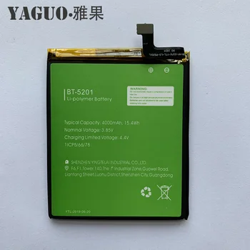 100% Originální Vysoce Kvalitní Baterie 4000mAh pro LEAGOO Power 2 Pro Power2 Pro BT-5201 BT5201 BT 5201 Batterie Batteria