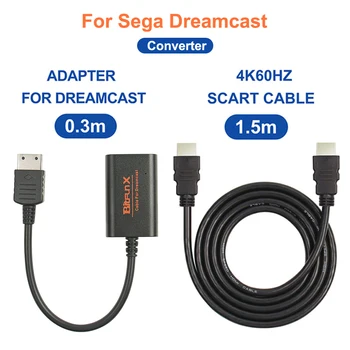 HDMI Adaptér Kabel Pro Sega Dreamcast Konzole Dreamcast HD Link Kabel Hd Converter Kabel Pro Sega Dreamcast Hra Stroj